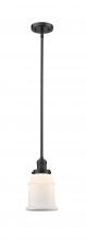 Innovations Lighting 201S-OB-G181-LED - Canton - 1 Light - 7 inch - Oil Rubbed Bronze - Stem Hung - Mini Pendant