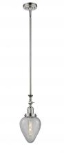 Innovations Lighting 206-PN-G165-LED - Geneseo - 1 Light - 7 inch - Polished Nickel - Stem Hung - Mini Pendant