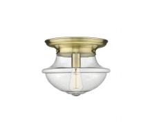 Innovations Lighting 221-1F-AB-G544 - Oxford - 1 Light - 14 inch - Antique Brass - Flush Mount