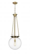 Innovations Lighting 221-1P-BB-G202-14 - Beacon - 1 Light - 14 inch - Brushed Brass - Chain Hung - Pendant