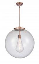 Innovations Lighting 221-1S-AC-G204-18 - Beacon - 1 Light - 18 inch - Antique Copper - Stem Hung - Pendant