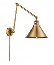 Innovations Lighting 238-BB-M10-BB - Briarcliff - 1 Light - 10 inch - Brushed Brass - Swing Arm