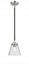 Innovations Lighting 284-1S-BPN-G64 - Cone - 1 Light - 6 inch - Black Polished Nickel - Cord hung - Mini Pendant