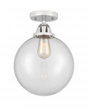 Innovations Lighting 288-1C-PC-G202-10 - Beacon - 1 Light - 10 inch - Polished Chrome - Semi-Flush Mount