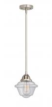 Innovations Lighting 288-1S-SN-G534 - Oxford - 1 Light - 8 inch - Brushed Satin Nickel - Cord hung - Mini Pendant