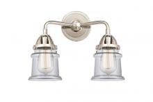 Innovations Lighting 288-2W-PN-G182S - Canton - 2 Light - 13 inch - Polished Nickel - Bath Vanity Light