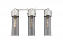 Innovations Lighting 428-3W-SN-G428-12SM - Bolivar - 3 Light - 21 inch - Satin Nickel - Bath Vanity Light