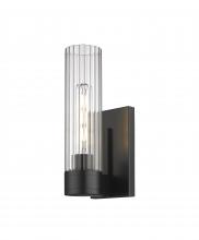 Innovations Lighting 429-1W-BK-G429-11CL - Empire - 1 Light - 5 inch - Matte Black - Sconce