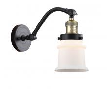 Innovations Lighting 515-1W-BAB-G181S - Canton - 1 Light - 7 inch - Black Antique Brass - Sconce