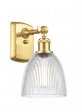 Innovations Lighting 516-1W-SG-G382 - Castile - 1 Light - 6 inch - Satin Gold - Sconce