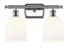 Innovations Lighting 516-2W-PC-G558-6GWH - Bella - 2 Light - 16 inch - Polished Chrome - Bath Vanity Light