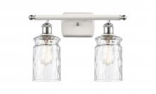 Innovations Lighting 516-2W-WPC-G352 - Candor - 2 Light - 15 inch - White Polished Chrome - Bath Vanity Light