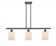 Innovations Lighting 516-3I-BK-G111 - Cobbleskill - 3 Light - 36 inch - Matte Black - Cord hung - Island Light