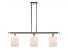 Innovations Lighting 516-3I-PN-G111 - Cobbleskill - 3 Light - 36 inch - Polished Nickel - Cord hung - Island Light