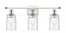 Innovations Lighting 516-3W-WPC-G352 - Candor - 3 Light - 25 inch - White Polished Chrome - Bath Vanity Light