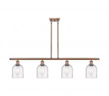 Innovations Lighting 516-4I-AC-G558-6SDY - Bella - 4 Light - 48 inch - Antique Copper - Cord hung - Island Light