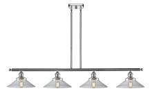 Innovations Lighting 516-4I-PC-G132 - Orwell - 4 Light - 48 inch - Polished Chrome - Cord hung - Island Light