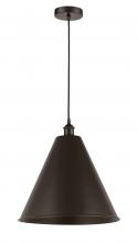 Innovations Lighting 616-1P-OB-MBC-16-OB - Berkshire - 1 Light - 16 inch - Oil Rubbed Bronze - Cord hung - Mini Pendant