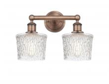 Innovations Lighting 616-2W-AC-G402 - Niagara - 2 Light - 16 inch - Antique Copper - Bath Vanity Light