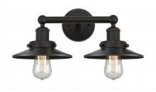 Innovations Lighting 616-2W-OB-M5-OB - Railroad - 2 Light - 17 inch - Oil Rubbed Bronze - Bath Vanity Light