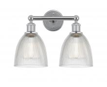 Innovations Lighting 616-2W-PC-G382 - Castile - 2 Light - 15 inch - Polished Chrome - Bath Vanity Light