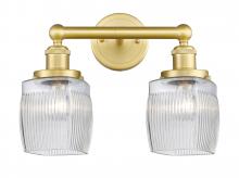 Innovations Lighting 616-2W-SG-G302 - Colton - 2 Light - 15 inch - Satin Gold - Bath Vanity Light