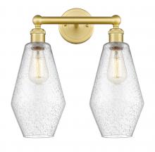 Innovations Lighting 616-2W-SG-G654-7 - Cindyrella - 2 Light - 16 inch - Satin Gold - Bath Vanity Light