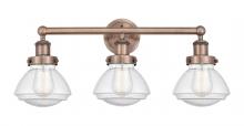 Innovations Lighting 616-3W-AC-G324 - Olean - 3 Light - 25 inch - Antique Copper - Bath Vanity Light