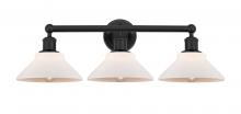 Innovations Lighting 616-3W-BK-G131 - Orwell - 3 Light - 26 inch - Matte Black - Bath Vanity Light