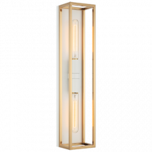 Matteo Lighting S15122WHAG - Shadowbox Wall Sconce