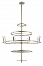 Matteo Lighting C67408SV - Hoopa Chandelier