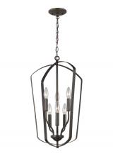 Generation Lighting 5134906EN-710 - Medium Six Light Hall / Foyer