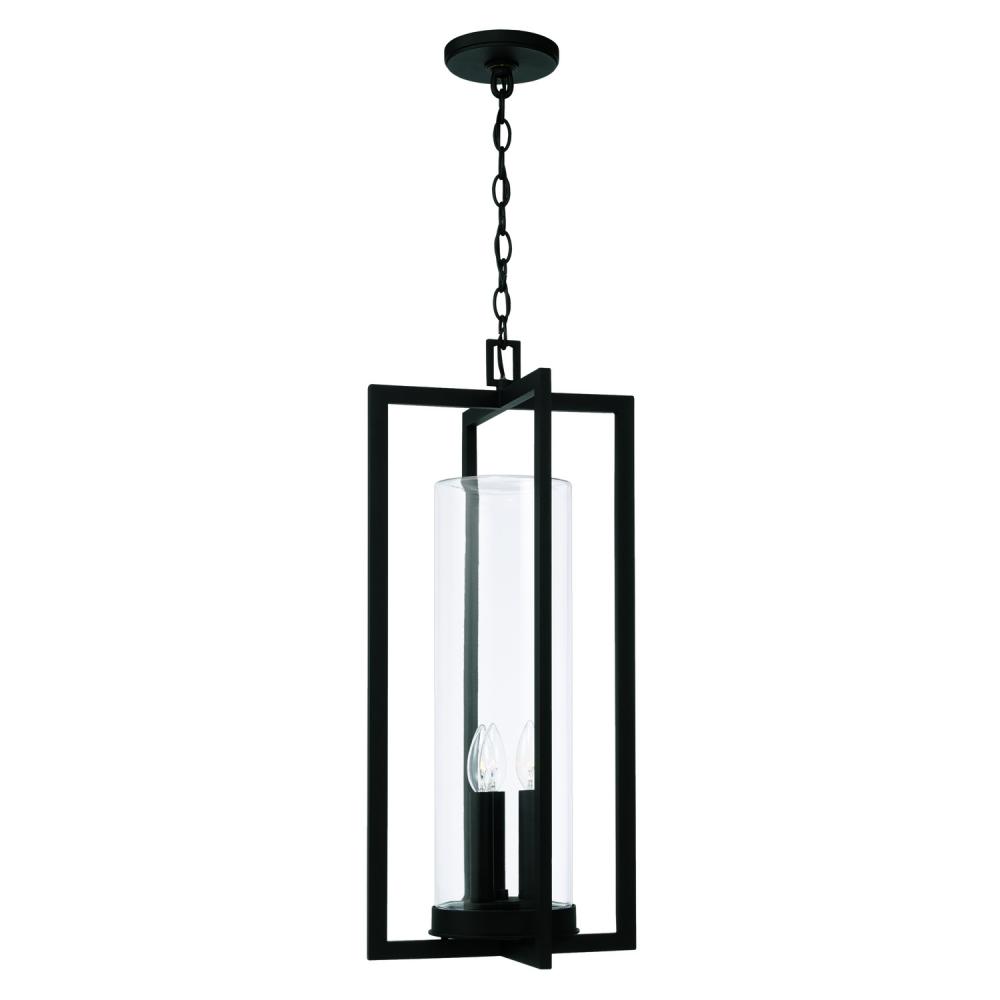 3-Light Outdoor Hanging-Lantern