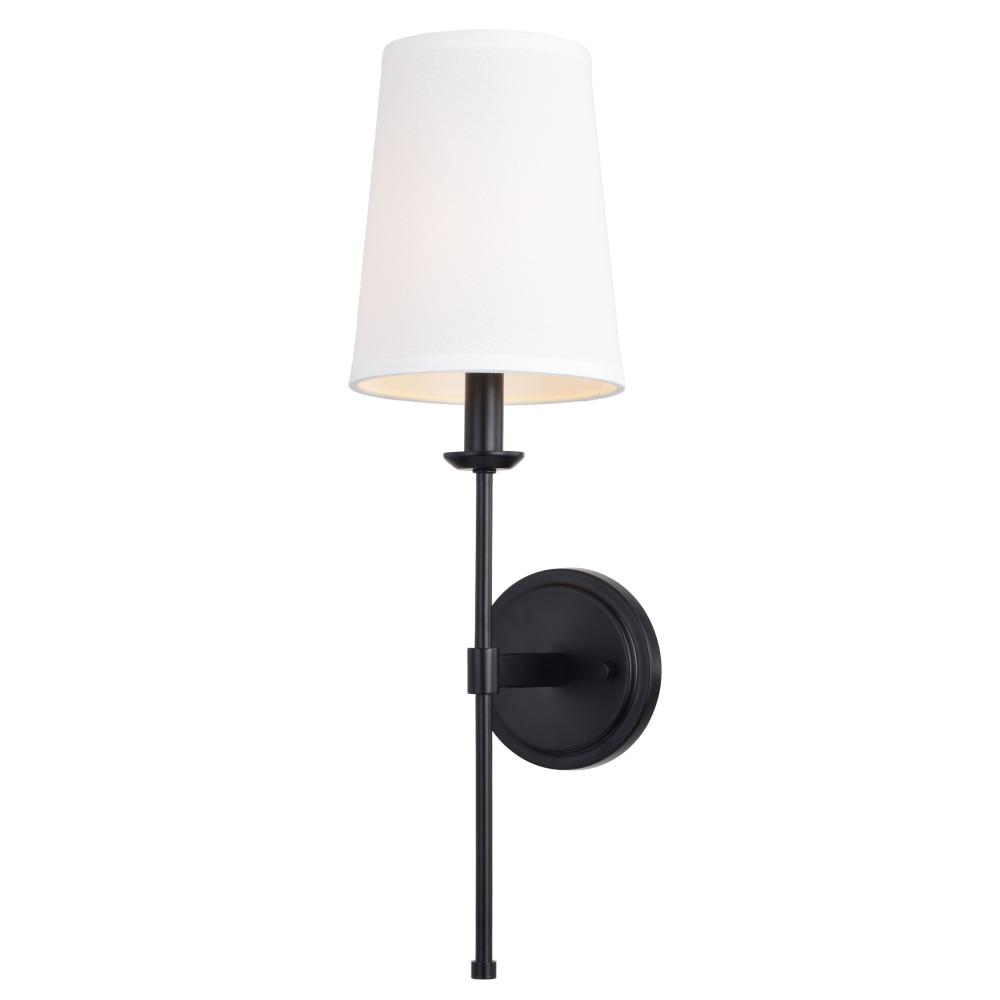 Camden 6-in 1 Light Wall Light Matte Black