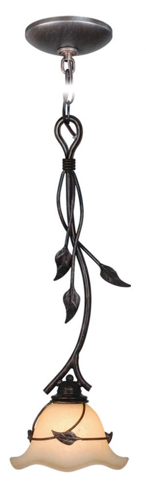 Vine 7.5-in Mini Pendant Oil Shale