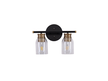 Revolution Lighting BL582BKSBSD - Two Light Vanity