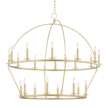 Hudson Valley 9549-AGB - 20 LIGHT CHANDELIER