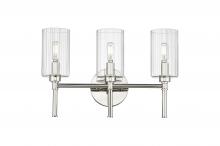 Millennium 9923-PN - Chastine 3-Light Vanity Polished Nickel