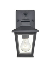 Millennium 4701-PBK - Bellmon 1-Light Outdoor Wall Sconce Powder Coated Black