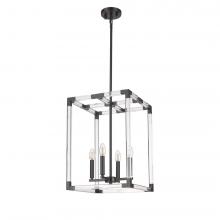 HOMEnhancements 70559 - Vivio Neva 4-Light Acrylic Pendant - MB