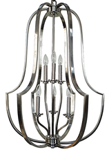 HOMEnhancements 15894 - Lexington 6-Light Entry Cage - NK