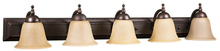 HOMEnhancements 16338 - Austin 5-Light Tea Stained Vanity - RB