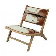 ELK Home 161-005OS - Organic Modern Hairon Leather Lounger