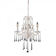 ELK Home 4001/3CL - Three Light Antique White Up Chandelier