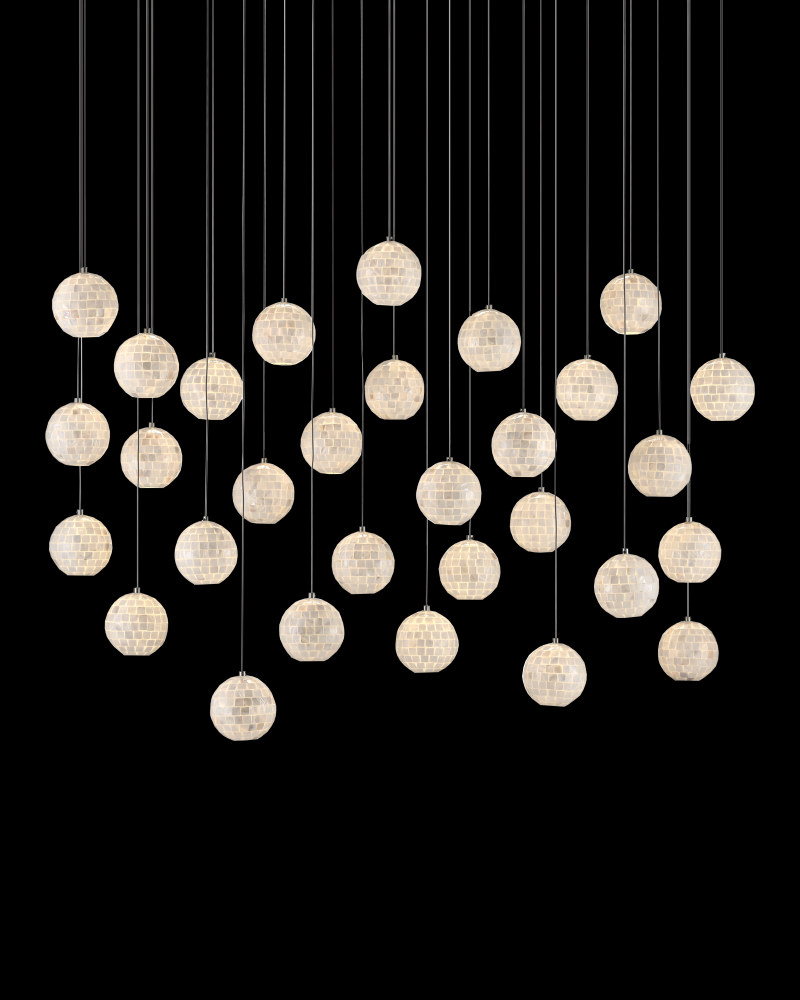 Finhorn 30-Light Linear Multi-Drop Pendant