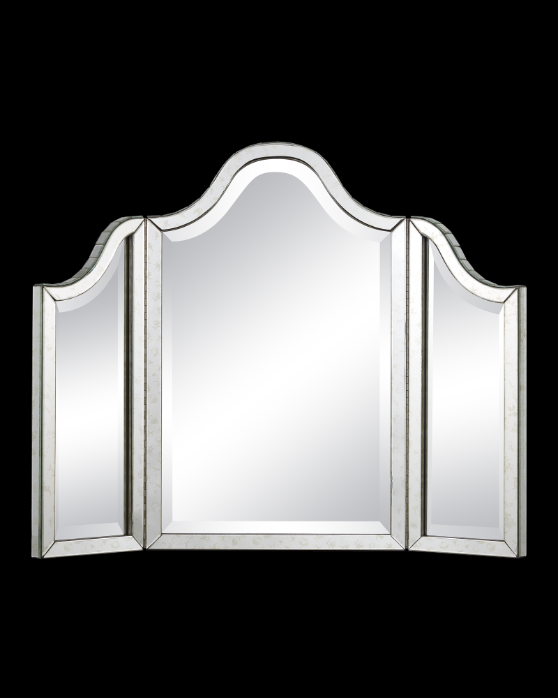 Gilda Silver Vanity Mirror