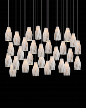 Currey 9000-1275 - Posh 30-Light Linear Multi-Drop Pendant