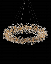 Currey 9000-1136 - Crystal Bud Grande Ring Chandelier